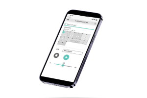 soundveilスマホアプリ画面