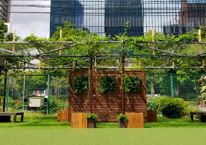 三菱電機が挑戦する、AIとカメラで自動制御するIoT緑化シェード