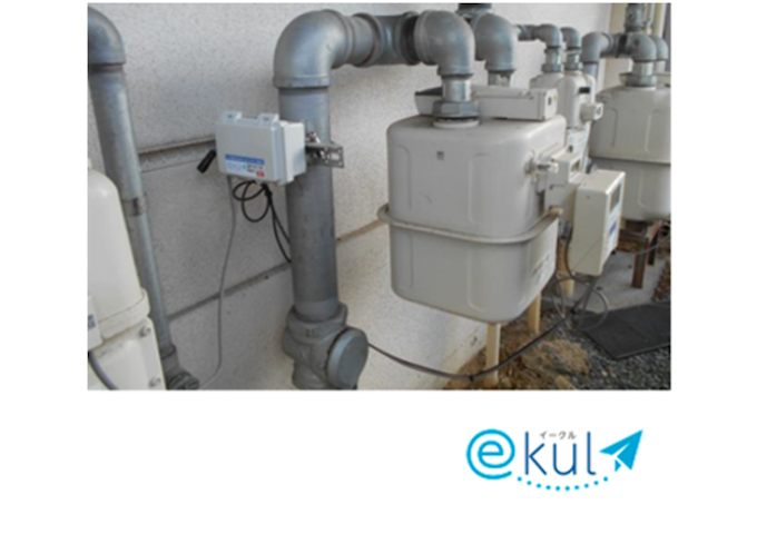 ガスや電気の使用量を自動で計測、超過時の自動通知で、削減できる余地を見つけて省エネへ