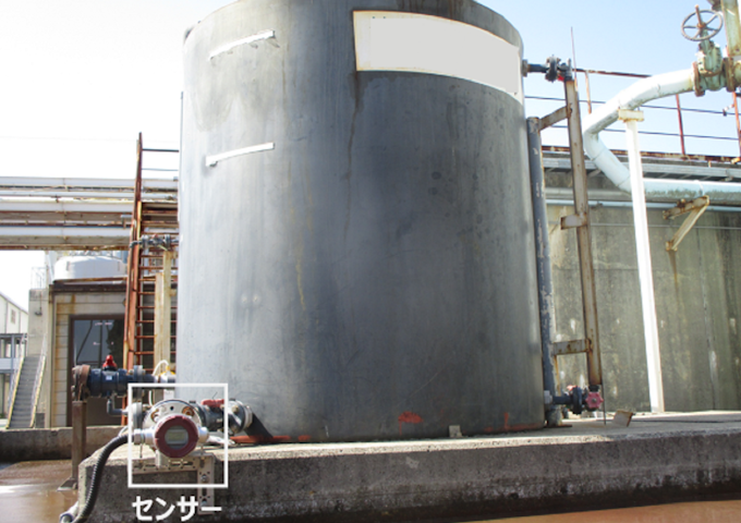 IoTで、材料タンクの在庫管理を全自動化。年500時間の削減を達成